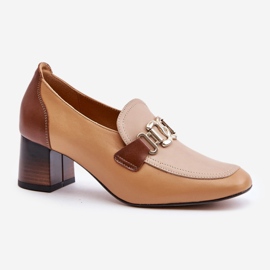 Step in style Pumput Malli Laura Messi 2861 Brown - Astu tyyliin ruskea 2