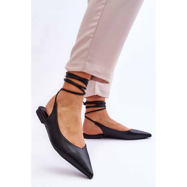 Step in style Balettiasunnot Malli Turriso 2530-1 Musta - Astu tyyliin 2