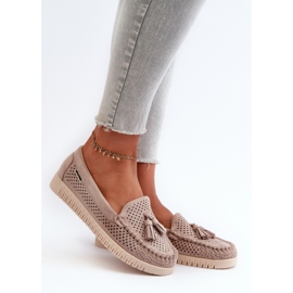 Step in style Mokasiinit Malli Tinami HH503-8 Beige - Astu tyyliin 1