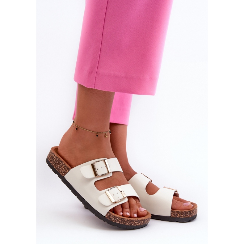 Step in style Sandaalivarvastossut Malli Cortina DZ121-9 Valkoinen - Astu tyyliin 1