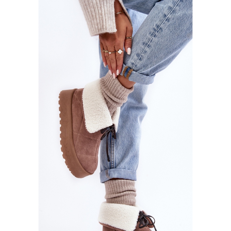 Step in style Lumikengät Malli Olimuka VL212P Beige - Astu tyyliin 2