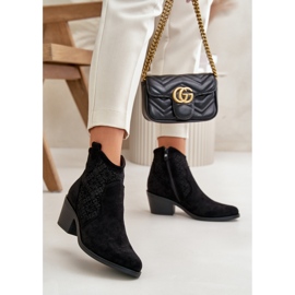 Step in style Saappaat Malli S.Barski HY42-944 Musta - Astu tyyliin 1