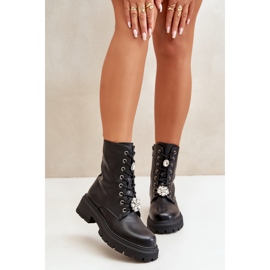 Step in style Workers Malli Kristines LQ-122 Musta - Astu tyyliin 1