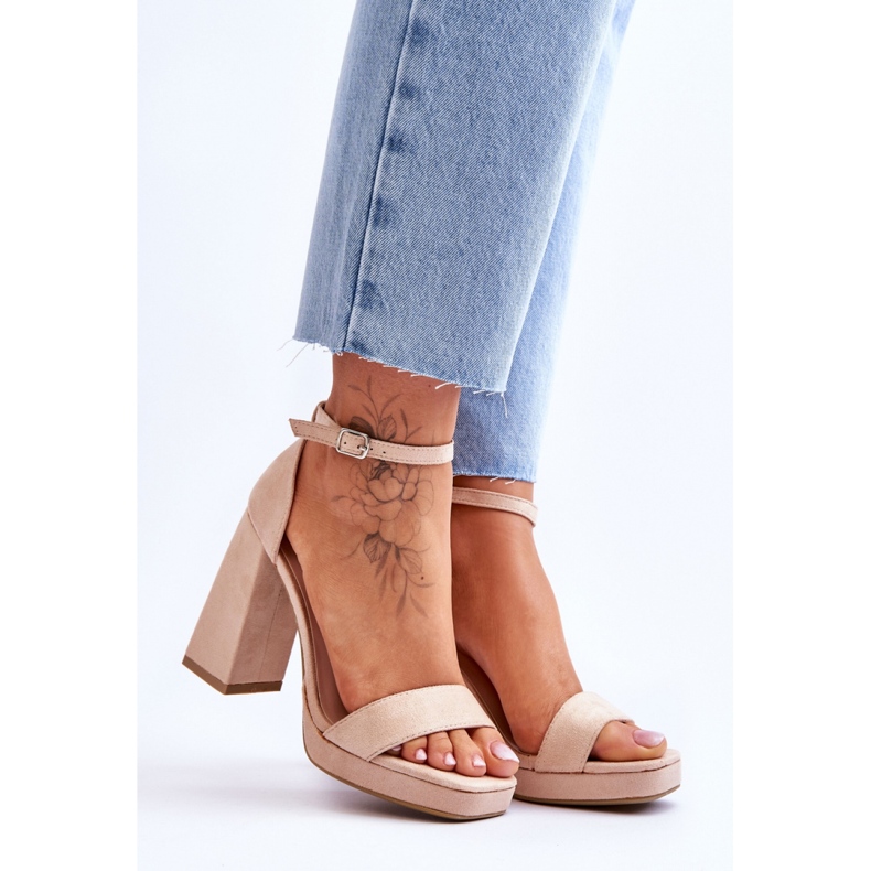 Step in style Sandaalit Malli Merila LC-29 Beige - Astu tyyliin 1