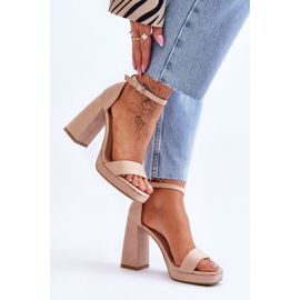 Step in style Sandaalit Malli Merila LC-29 Beige - Astu tyyliin 2