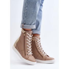 Step in style Tennarit Malli Zazoo 3081 Beige - Astu tyyliin 1