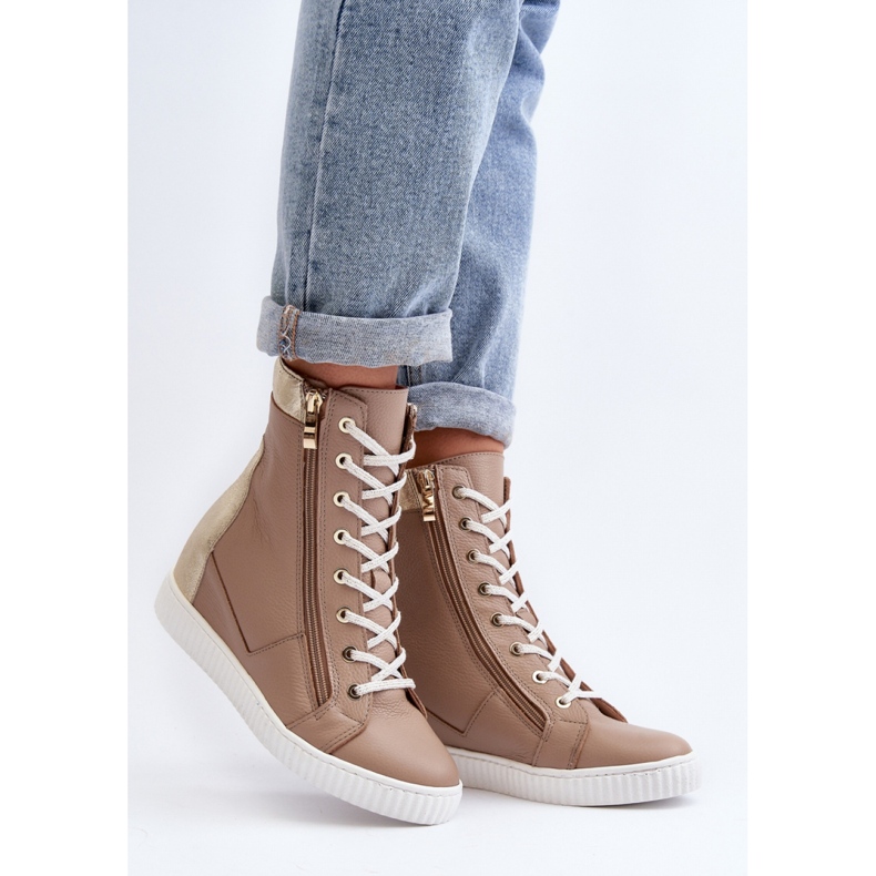 Step in style Tennarit Malli Zazoo 3081 Beige - Astu tyyliin 1