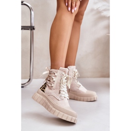 Step in style Saappaat Malli Edidda 24BT26-7378 Vaalea beige - Astu tyyliin 1