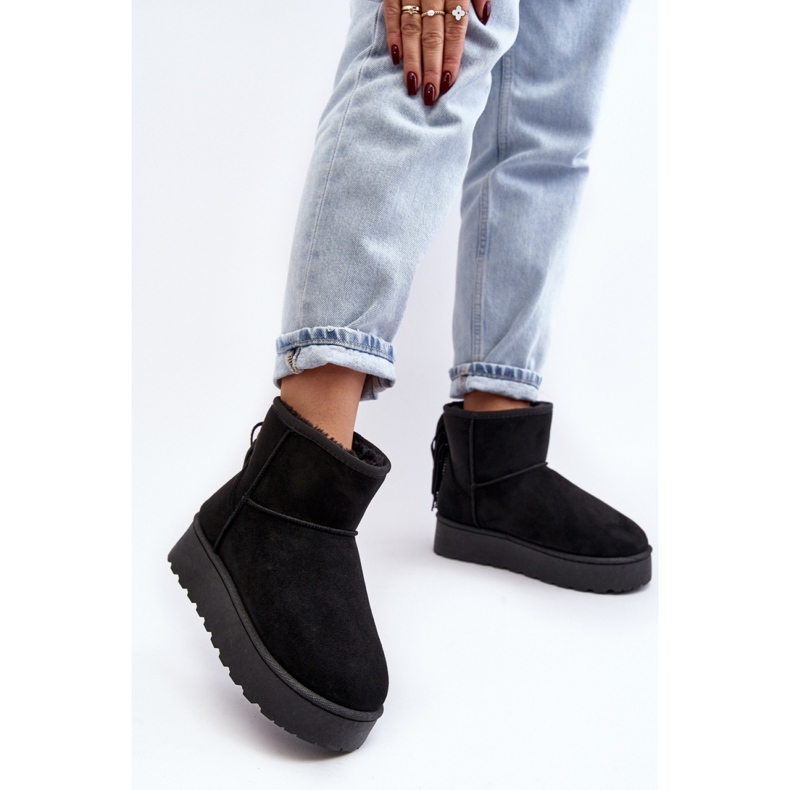 Step in style Lumikengät Malli Lirico 20222-4A Musta - Astu tyyliin 2