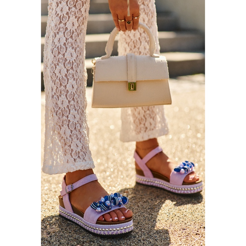 Step in style Sandaalit Malli S.Barski HY056 Violetti - Astu tyyliin 1