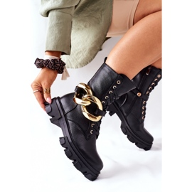 Step in style Jensen Trapper saappaat Malli L13107-8 Blk Black - Astu tyyliin musta 2