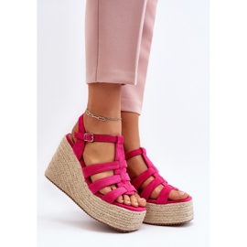 Step in style Sandaalit Malli Gnosis H8-689 Fuchsia - Astu tyyliin vaaleanpunainen 1