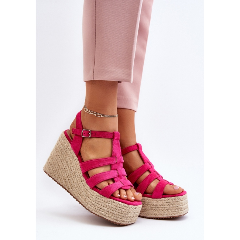Step in style Sandaalit Malli Gnosis H8-689 Fuchsia - Astu tyyliin vaaleanpunainen 1