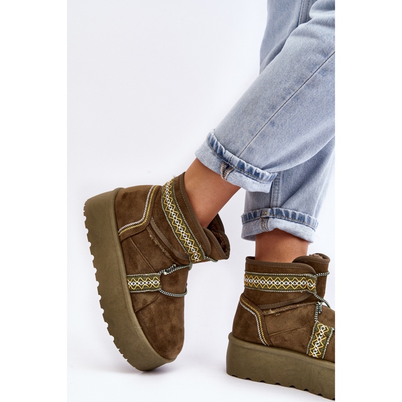 Step in style Lumikengät Malli Milson AA-21 Vihreä - Astu tyyliin 2