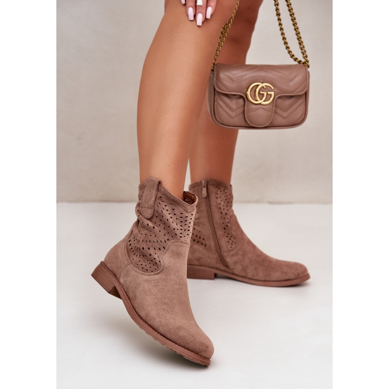 Step in style Saappaat Malli S.Barski HY42-135 Ruskea - Astu tyyliin 1