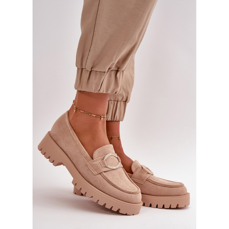 Step in style Mokasiinit Malli Avellina 2305 Beige - Astu tyyliin 1