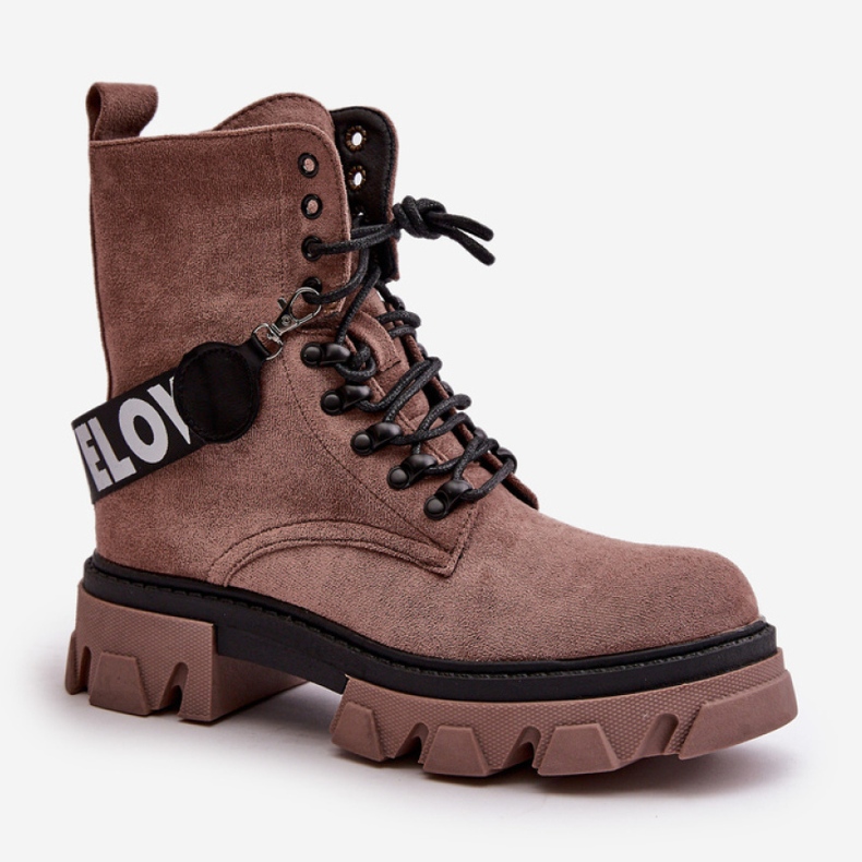 Step in style Workers Model Danity NC1270 Vaaleanruskea - Astu tyyliin 2