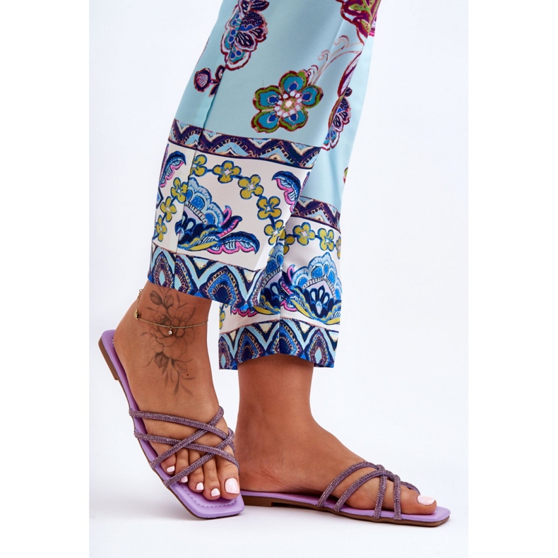 Step in style Sandaalivarvastossut Malli Leomi 5628-2 CLA-1 Violetti - Astu tyyliin 2