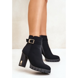 Saappaat Malli Taitra HB-258 Musta - Step in style 1