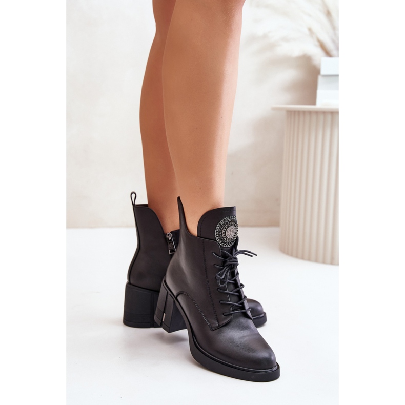 Step in style Saappaat Malli Vinceza 66676 Musta - Astu tyyliin 1