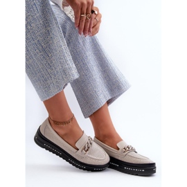 Step in style Mokasiinit Malli S.Barski LR618 Beige - Astu tyyliin 2