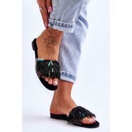 Step in style Sandaalivarvastossut Malli S.Barski KV-576-4 Musta - Astu tyyliin 1