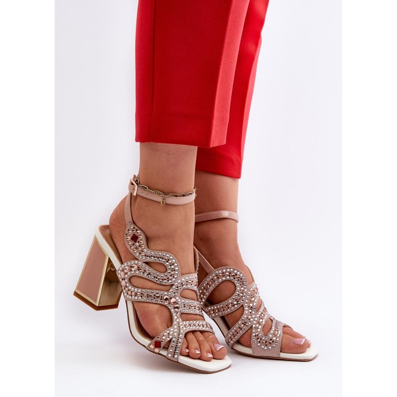 Sandaalit Malli Da CR952 Pink - Step in style vaaleanpunainen 1