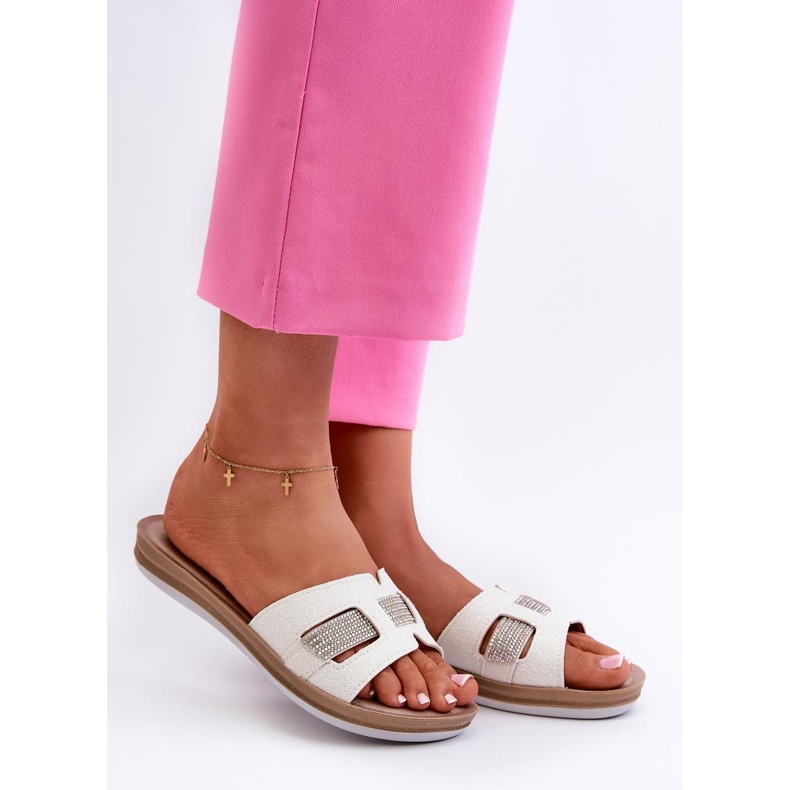 Step in style Sandaalivarvastossut Malli Inblu BA000050 Valkoinen - Astu tyyliin 1