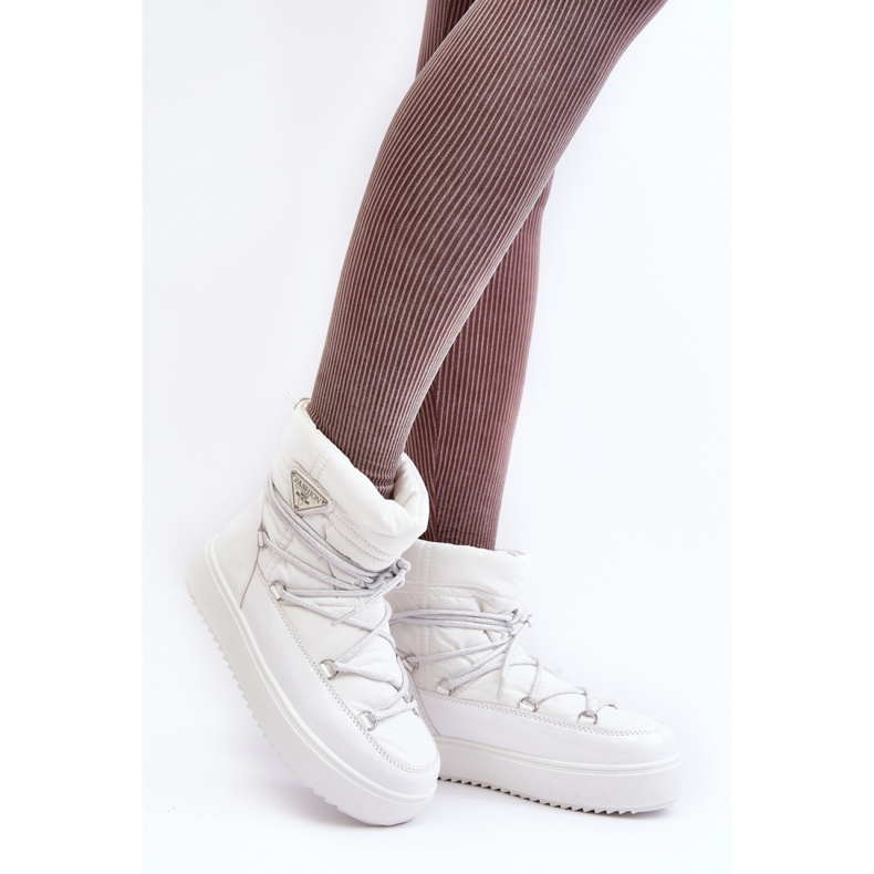 Step in style Lumikengät Malli Fleure NB606 Valkoinen - Astu tyyliin 1