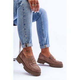 Step in style Kengät Malli Rosefalls 20153 Tummanbeige mokkanahka - Astu tyyliin 2