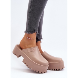 Step in style Sandaalivarvastossut Malli Big Star NN274016 Beige - Astu tyyliin 1