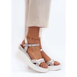 Step in style Sandaalit Malli Esinna PS19 Silver - Astu tyyliin harmaa 1