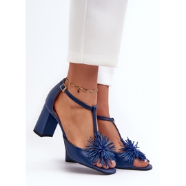 Step in style Sandaalit Malli Laura Messi 2758 Navy - Astu tyyliin 1