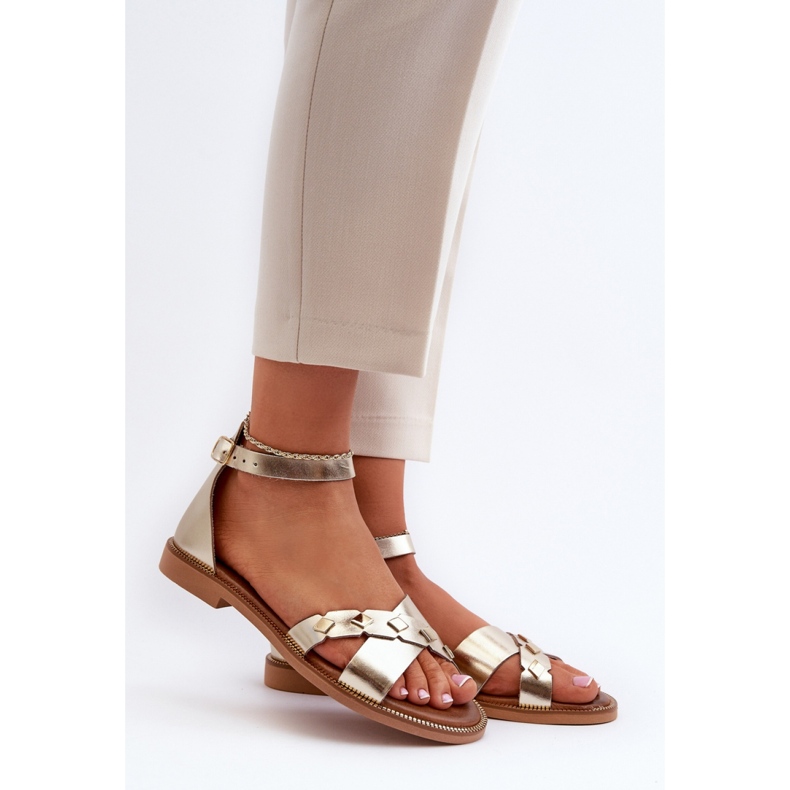 Step in style Sandaalit Malli Zazoo 40378 Gold - Astu tyyliin keltainen 1