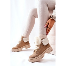 Step in style Trappers Malli Karley Z653 Beige - Astu tyyliin 1