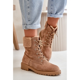 Step in style Workers Model Mivael QT86 Brown - Astu tyyliin ruskea 1