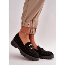 Step in style Mokasiinit Malli Avellina 2305 Musta - Astu tyyliin 1