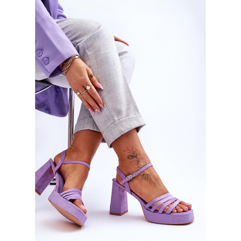 Step in style Sandaalit Malli Verda ZY222 Violet - Astu tyyliin violetti 1