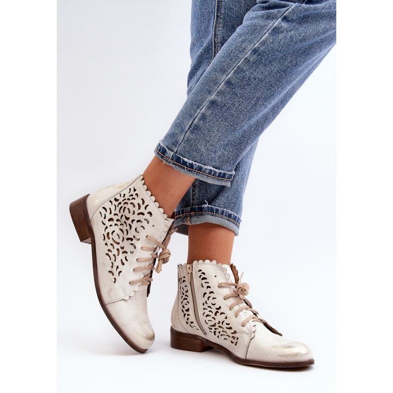 Step in style Saappaat Malli Zazoo 2871/004 Gold - Astu tyyliin keltainen 2