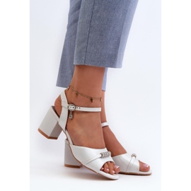 Step in style Sandaalit Malli Narhi 20241 Hopea - Astu tyyliin harmaa 1