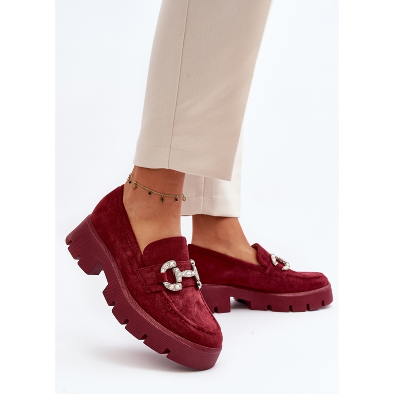 Step in style Mokasiinit Malli Ellise G422 Bordo - Astu tyyliin punainen 2