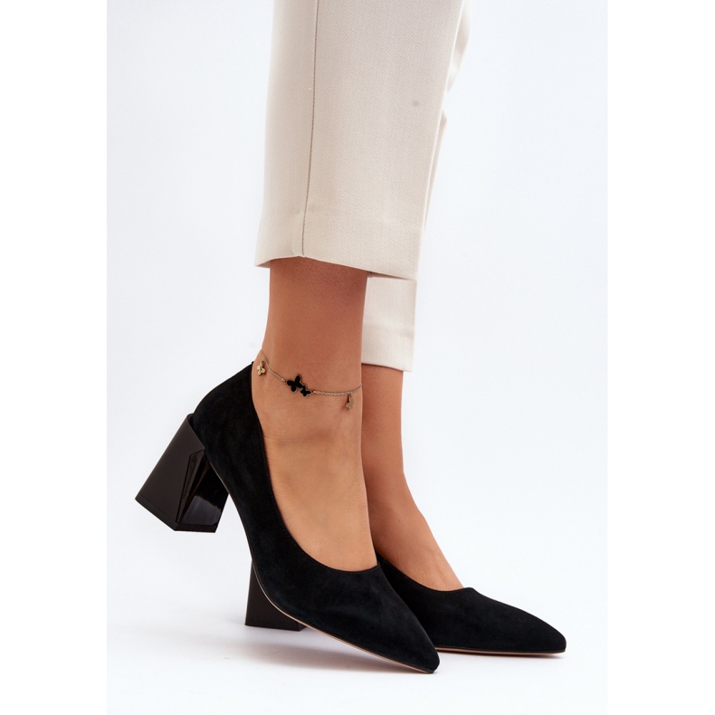 Step in style Pumput Malli Alessyndra 66602 Musta - Astu tyyliin 1