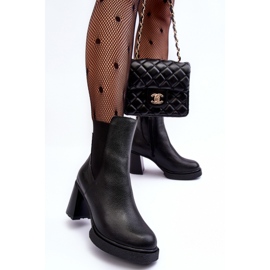 Step in style Saappaat Malli Lemar Liresa 60440 Musta - Astu tyyliin 1