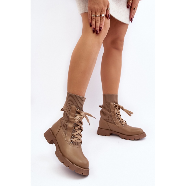 Step in style Saappaat Malli Gentiana 8573A Ruskea - Astu tyyliin 1