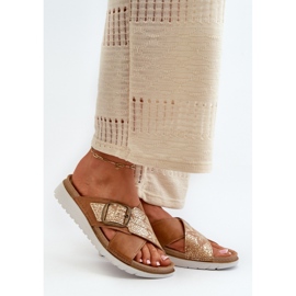 Step in style Sandaalivarvastossut Malli Inblu CN000032 Camel - Astu tyyliin ruskea 1