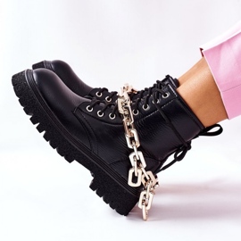 Step in style Saappaat Malli Grail 8533 Musta - Astu tyyliin 1