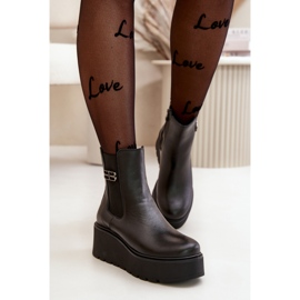 Step in style Saappaat Malli Zazoo 60498 Musta - Astu tyyliin 1