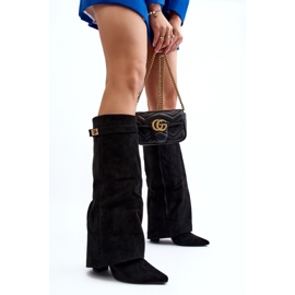 Step in style Saappaat Malli Portora 9501A Musta - Astu tyyliin 2