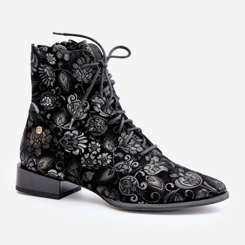 Step in style Saappaat Malli Maciejka 06391-01 Musta - Astu tyyliin 2