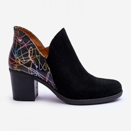 Step in style Saappaat Malli Maciejka 04492-99 Musta nahka - Astu tyyliin 1